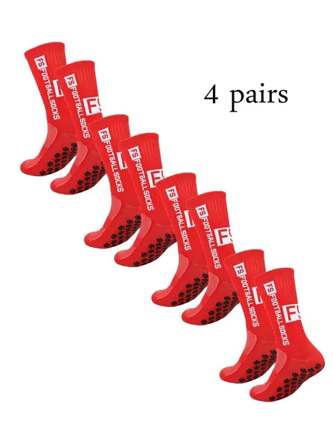 Professional Football Grip Socks – Anti-Slip Athletic Performance Socks