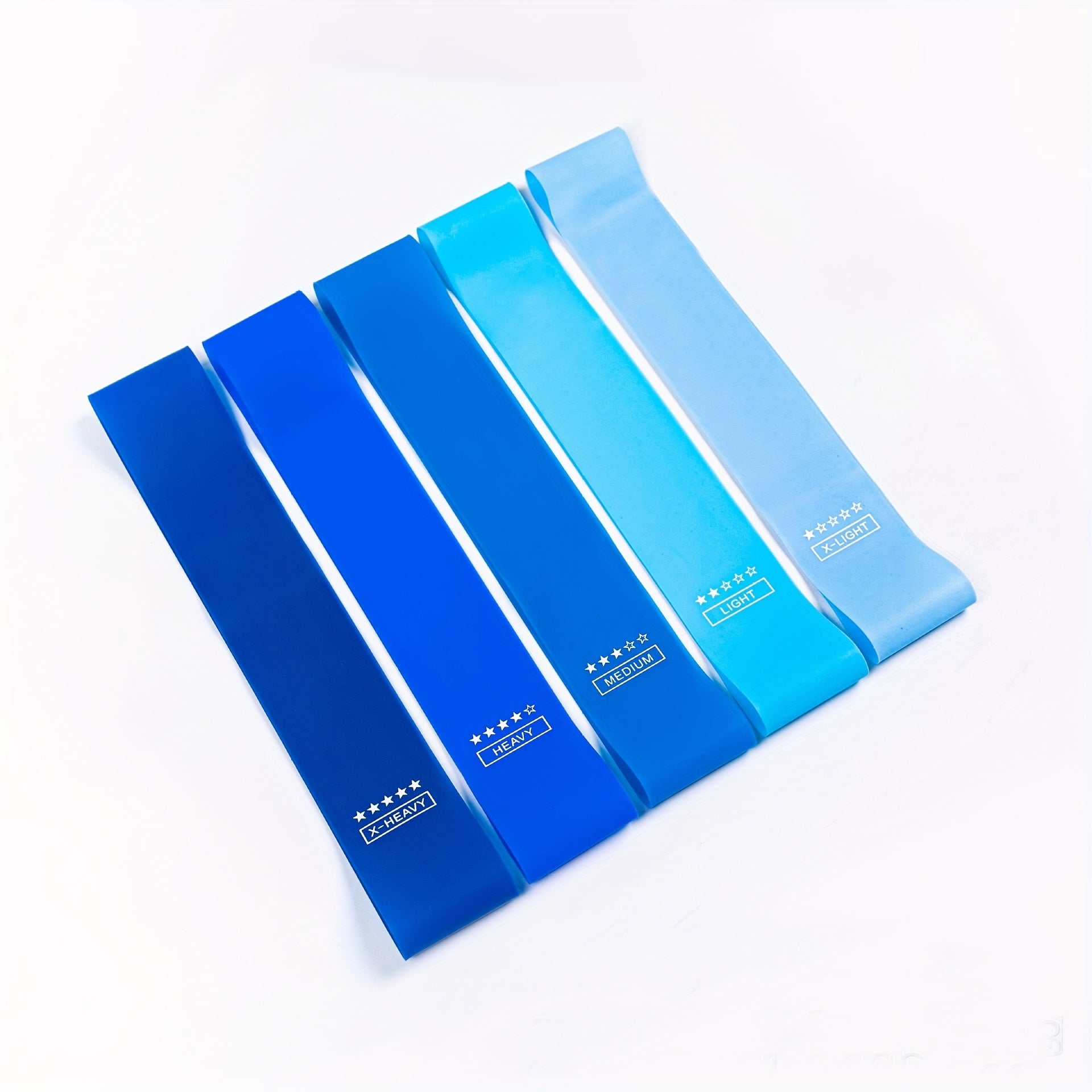 Fitness Resistance Bands – Strength Training & Muscle Toning Set ( 5 Levels )