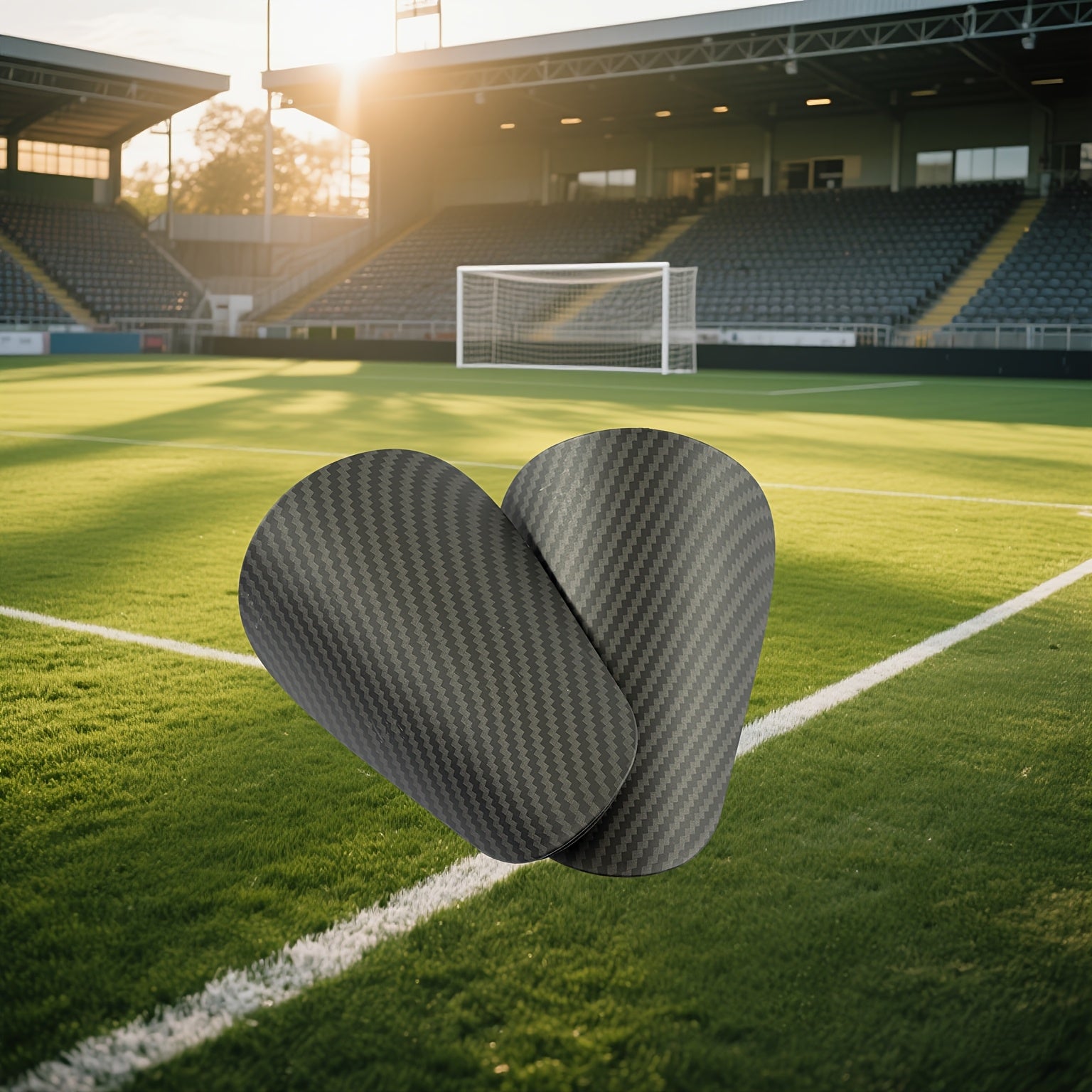 Pro Soccer Shin Guards – Lightweight Carbon - Style Impact Protection